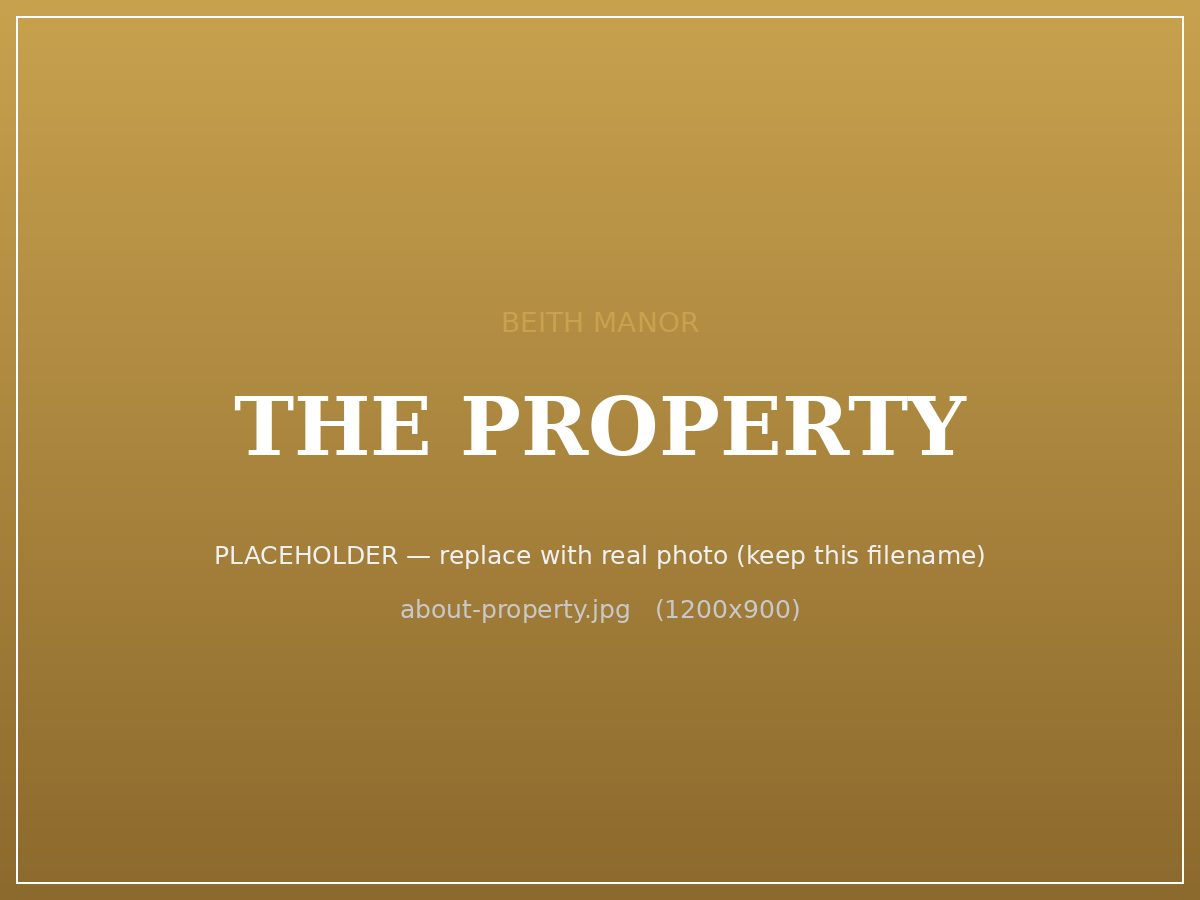 The Beith Manor property